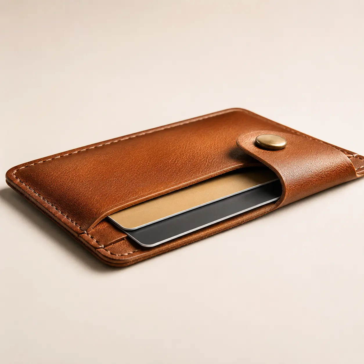 Editorial men leather goods styling
